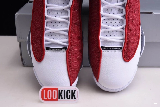 Bmlin Shoes 414571-600 Retro 13 Red Jordan Flint Grey Air Gym 0815